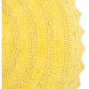 imageDII Crochet Collection Reversible Bath Mat Round 275quot Diameter Honey GoldYellow
