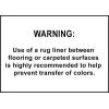 imageDII Crochet Collection Reversible Bath Mat Round 275quot Diameter Honey GoldYellow