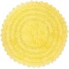 imageDII Crochet Collection Reversible Bath Mat Round 275quot Diameter Honey GoldYellow
