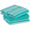 imageDII Everyday Dishtowel Collection Urban Stripe 20x30 Artichoke Green 3 PieceAqua