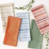 imageDII Everyday Dishtowel Collection Urban Stripe 20x30 Artichoke Green 3 PieceStonewash Blue