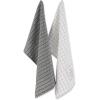 imageDII Home Sweet Farmhouse Kitchen Collection Dishtowel Set 18x28 Black 4 CountBlack