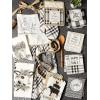 imageDII Home Sweet Farmhouse Kitchen Collection Dishtowel Set 18x28 Black 4 CountBlack