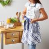 imageDII Home Sweet Farmhouse Kitchen Collection Dishtowel Set 18x28 Black 4 CountFrench Blue