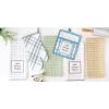 imageDII Home Sweet Farmhouse Kitchen Collection Dishtowel Set 18x28 Black 4 CountStorm Blue