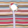 imageDII IndoorOutdoor Tabletop Collection Multiuse Machine Washable Striped Table Runner 14x72 wZipper Summer PrintSummer Print