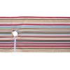 imageDII IndoorOutdoor Tabletop Collection Multiuse Machine Washable Striped Table Runner 14x72 wZipper Summer PrintSummer Print
