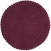 imageDII Crochet Collection Reversible Bath Mat Round 275quot Diameter Honey GoldWine
