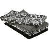 imageDII Cleaning Collection MultiPurpose Microfiber Gray Stripes Dishtowel SetBlack Damask