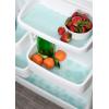 imageDII Fridge Liner Collection NonAdhesive Cut to Fit 12x24 Teal Abstract Leaf 6 PieceAqua Dahlia
