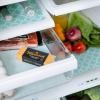 imageDII Fridge Liner Collection NonAdhesive Cut to Fit 12x24 Teal Abstract Leaf 6 PieceAqua Lattice