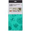imageDII Fridge Liner Collection NonAdhesive Cut to Fit 12x24 Teal Abstract Leaf 6 PieceAqua Market