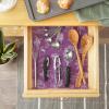 imageDII Fridge Liner Collection NonAdhesive Cut to Fit 12x24 Teal Abstract Leaf 6 PieceEggplant Market