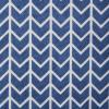 imageDII Fridge Liner Collection NonAdhesive Cut to Fit 12x24 Teal Abstract Leaf 6 PieceFrench Blue Herringbone