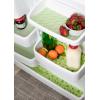 imageDII Fridge Liner Collection NonAdhesive Cut to Fit 12x24 Teal Abstract Leaf 6 PieceGreen Veggies