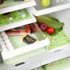 imageDII Fridge Liner Collection NonAdhesive Cut to Fit 12x24 Teal Abstract Leaf 6 PieceGreen Veggies