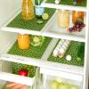 imageDII Fridge Liner Collection NonAdhesive Cut to Fit 12x24 Teal Abstract Leaf 6 PieceHunter Green Abstract Leaf