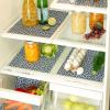 imageDII Fridge Liner Collection NonAdhesive Cut to Fit 12x24 Teal Abstract Leaf 6 PieceNautical Blue Abstract Leaf