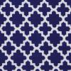 imageDII Fridge Liner Collection NonAdhesive Cut to Fit 12x24 Teal Abstract Leaf 6 PieceNavy Blue Lattice