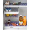 imageDII Fridge Liner Collection NonAdhesive Cut to Fit 12x24 Teal Abstract Leaf 6 PieceNavy Blue Lattice