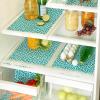 imageDII Fridge Liner Collection NonAdhesive Cut to Fit 12x24 Teal Abstract Leaf 6 PieceTeal Abstract Leaf
