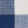 imageDII Scrubber Dishcloths Collection Windowpane Dishrag Set 12x12 WhiteRed Stripe 6 PieceNautical Blue Buffalo Check