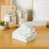 imageDII Scrubber Dishcloths Collection Windowpane Dishrag Set 12x12 WhiteRed Stripe 6 PieceWhiteAqua Stripe
