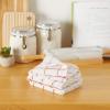 imageDII Scrubber Dishcloths Collection Windowpane Dishrag Set 12x12 WhiteRed Stripe 6 PieceWhiteSpice Stripe
