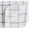 imageDII Scrubber Dishcloths Collection Windowpane Dishrag Set 12x12 WhiteRed Stripe 6 PieceWhiteStonewash Blue Stripe
