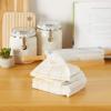 imageDII Scrubber Dishcloths Collection Windowpane Dishrag Set 12x12 WhiteRed Stripe 6 PieceWhiteYellow Stripe