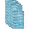 Bright Blue Herringbone