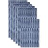 French Blue Herringbone