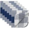 Nautical Blue Buffalo Check