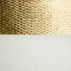 imageDII Collapsible Laundry HamperStorage Basket Stripe Woven Paper Gold Stripe LargeGold Stripe