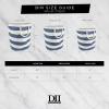 imageDII Collapsible Laundry HamperStorage Basket Stripe Woven Paper Gold Stripe LargeNautical Blue Stripe