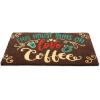 imageDII Natural Coir Doormat Fun Greeting Mat Jump in The Lake 18x30Love  Coffee