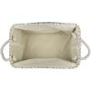 imageDII Polyester Container with Handles Ikat Storage Bin Medium Mineral GrayStone
