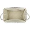 imageDII Polyester Container with Handles Ikat Storage Bin Medium Mineral GrayStone