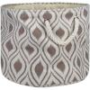 imageDII Polyester Container with Handles Ikat Storage Bin Large Round Stone