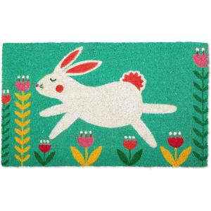 imageDII Animal Collection Natural Coir Doormat 17x29 Bear CountryBunny Folk Garden