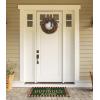 imageDII Christmas Welcome Mat Outdoor Natural Coir Doormat ampamp Porch Dcor 17x29 JoyNo Humbugs