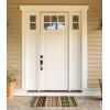 imageDII Christmas Welcome Mat Outdoor Natural Coir Doormat ampamp Porch Dcor 17x29 JoyNordic Stripe