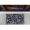 imageDII Floral Design Collection Natural Coir Doormat 17x29 Blue PeoniesBlue Peonies