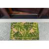 imageDII Floral Design Collection Natural Coir Doormat 17x29 Blue PeoniesPalm Leaves