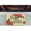 imageDII Natural Coir Doormat Decorative Hello Mat 17x29 BonjourHello Spring