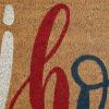 imageDII Natural Coir Doormat Decorative Hello Mat 17x29 BonjourHola