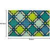 imageDII Natural Coir Geometric Modern Outdoor Door Mat Front Porch Dcor 17x29 Blue MosaicBlue Mosaic