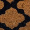 imageDII Natural Coir Geometric Modern Outdoor Door Mat Front Porch Dcor 17x29 Blue MosaicCais Cais Tile
