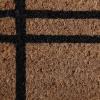 imageDII Natural Coir Geometric Modern Outdoor Door Mat Front Porch Dcor 17x29 Blue MosaicFarmhouse Plaid