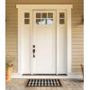 imageDII Natural Coir Geometric Modern Outdoor Door Mat Front Porch Dcor 17x29 Blue MosaicHarlequin